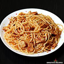 SPAGHETTI WITH CHICKEN